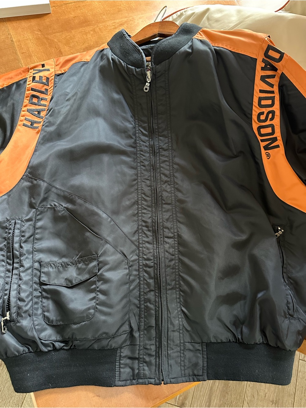 MEN'S HARLEY DAVIDSON MAINSTREET NYLON BOMBER JACKET